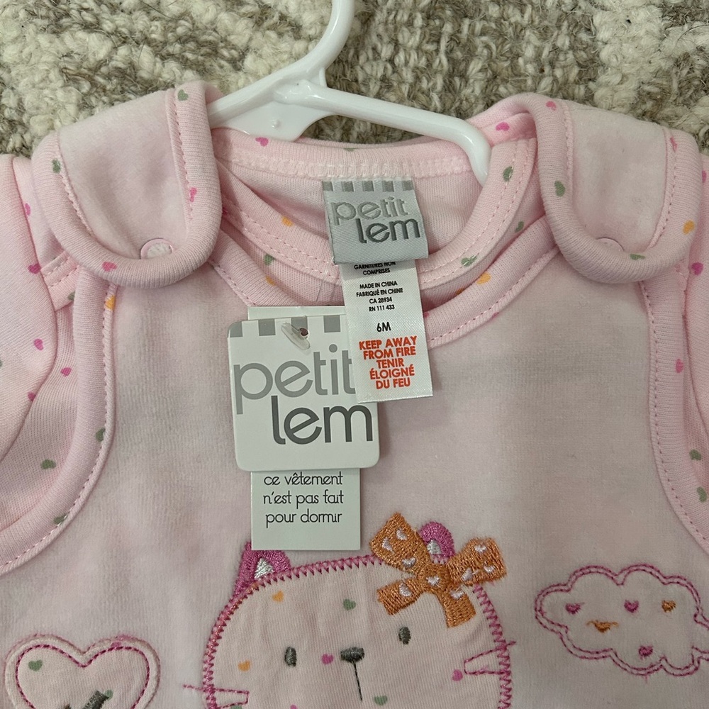 3- Piece Petit Lem Jumper Set w/ Socks